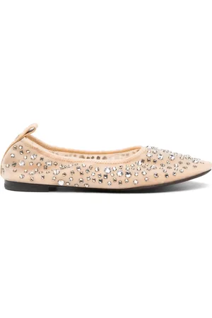 Tory Burch Flats con detalles de cristal