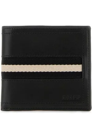Bally Cartera con parche de rayas