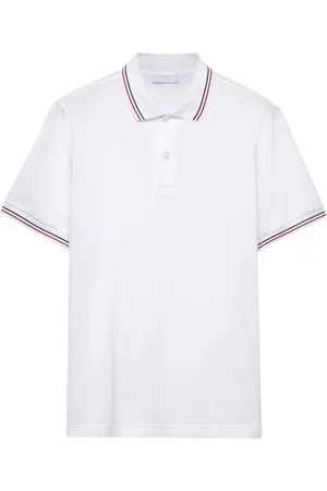 Prada Playera tipo polo de piqué