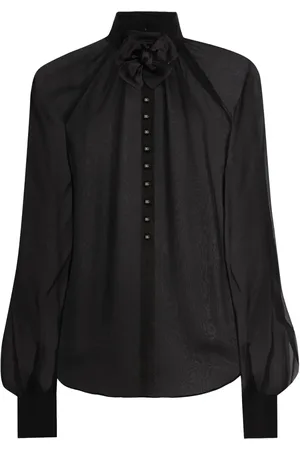 Dolce & Gabbana Camisa con aplique floral