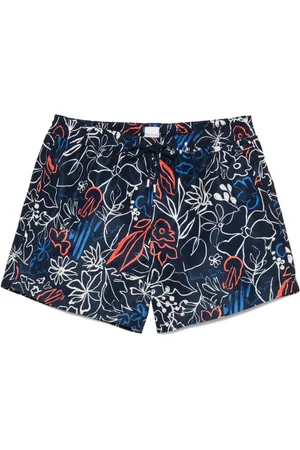 Paul Smith Shorts de playa con estampado floral
