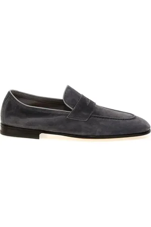 Brunello Cucinelli Mocasines de gamuza