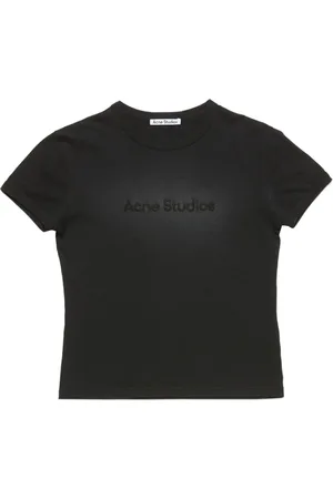 Acne Studios Playera con logo bordado