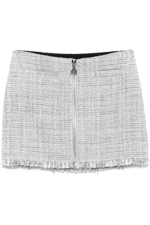Patrizia Pepe Falda corta de tweed