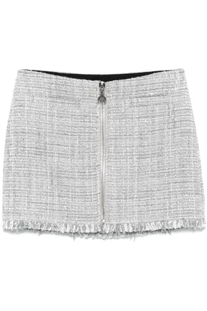 Patrizia Pepe Falda corta de tweed