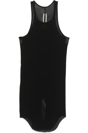 Rick Owens Camiseta tejida de canalé