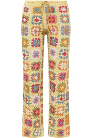 Mixik Pantalones bordados