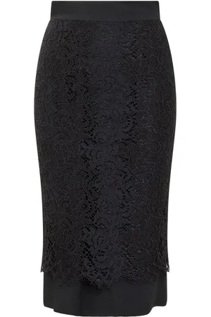 ANNA MOLINARI Falda midi Pizzo