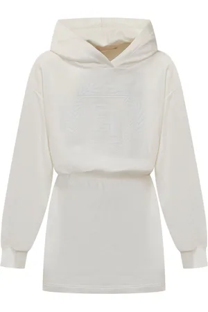 Elisabetta Franchi Vestido con logo bordado