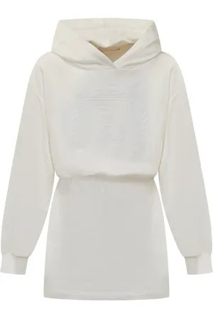 Elisabetta Franchi Vestido con logo bordado