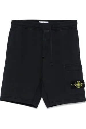 Stone Island Shorts deportivos con distintivo Compass