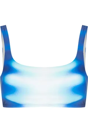Lenny Niemeyer Top de bikini con estampado abstracto