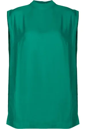 Lenny Niemeyer Blusa sin mangas con cuello falso