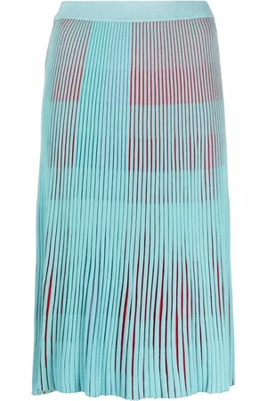 Emporio Armani Falda midi plisada