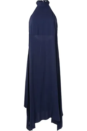 Lenny Niemeyer Vestido con dobladillo asimétrico y cuello halter
