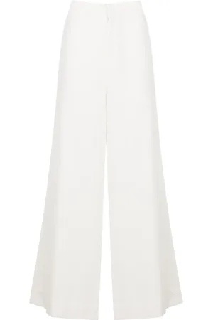 Lenny Niemeyer Pantalones de vestir anchos con diseño texturizado