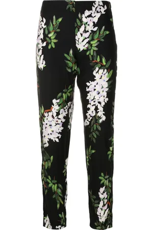Lenny Niemeyer Pantalones de seda con estampado floral