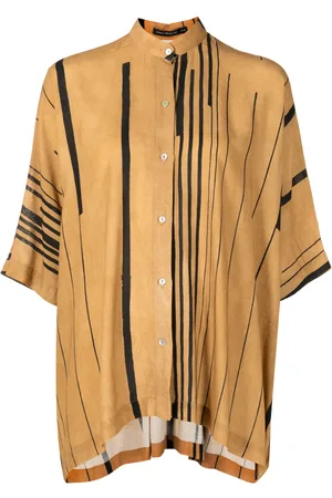 Lenny Niemeyer Camisa manga corta con rayas estampadas