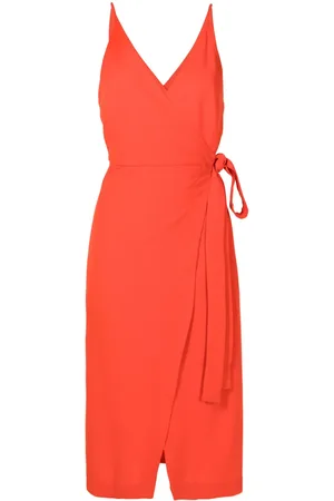 Lenny Niemeyer Vestido midi con diseño cruzado