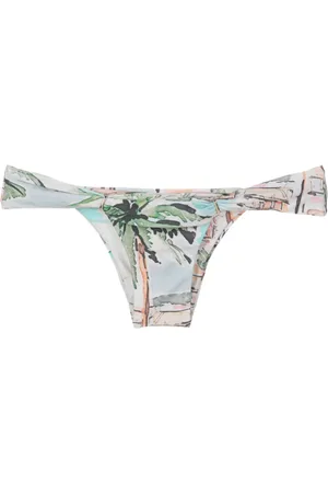 Lenny Niemeyer Bikini bottom con estampado gráfico