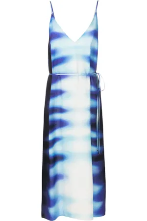 Lenny Niemeyer Vestido midi con estampado abstracto
