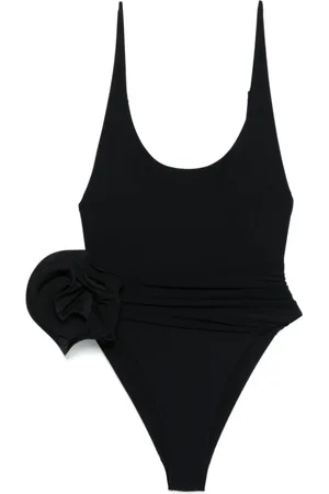 MAGDA BUTRYM Traje de baño con aplique floral