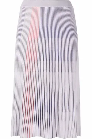 Emporio Armani Falda midi plisada
