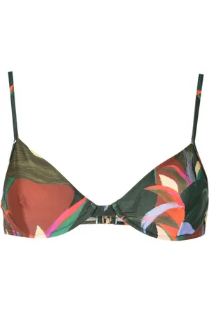 Lenny Niemeyer Top de bikini con estampado floral
