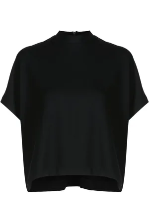 Lenny Niemeyer Playera corta con cuello falso
