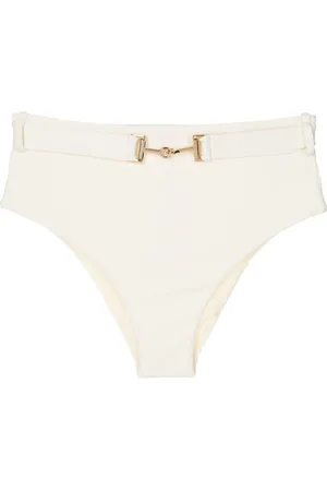 Lenny Niemeyer Bikini bottom con tiro alto y detalle de hebilla