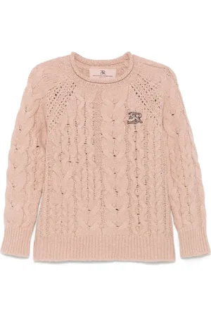 ERMANNO SCERVINO Suéter con parche del logo