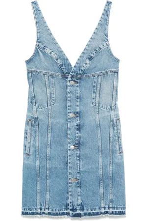 Stella McCartney Vestido corto de mezclilla