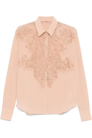 ERMANNO SCERVINO Camisa con detalle de encaje