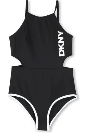 DKNY Traje de baño con logo estampado