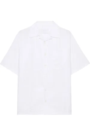 Prada Camisa con parche del logo