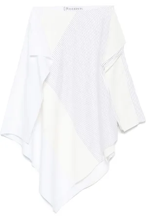J.W.Anderson Falda midi con diseño asimétrico