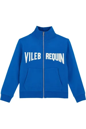 Vilebrequin Sudadera con logo bordado y cierre