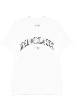 Maison Margiela Playera con logo estampado