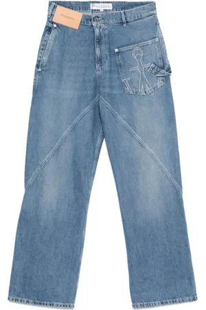 J.W.Anderson Jeans con diseño retorcido