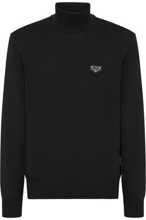 Philipp Plein Suéter con cuello de tortuga