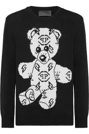 Philipp Plein Suéter con motivo Teddy Bear