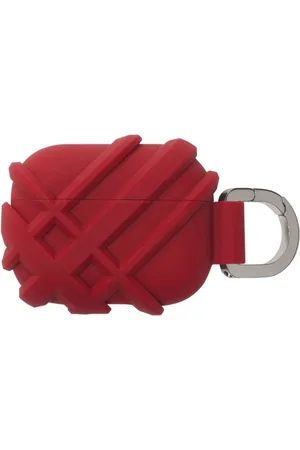 Burberry Funda para AirPods con motivo de cuadros