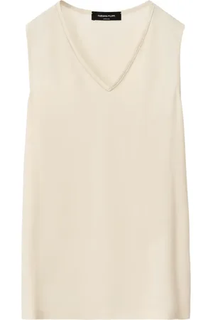 Fabiana Filippi Camiseta de tejido sablé
