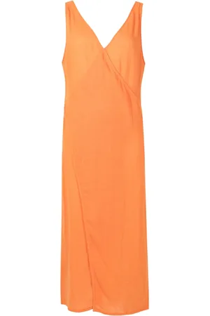 Lenny Niemeyer Vestido midi con diseño cruzado