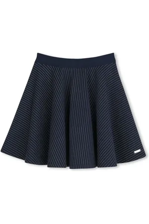 HUGO BOSS Falda skater con motivo de rayas