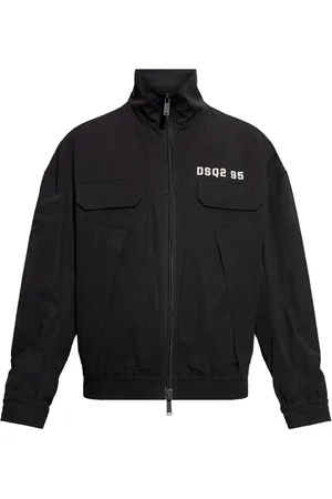 Dsquared2 Chamarra con logo estampado