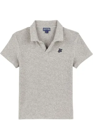 Vilebrequin Playera tipo polo con logo bordado