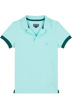 Vilebrequin Playera tipo polo con logo bordado