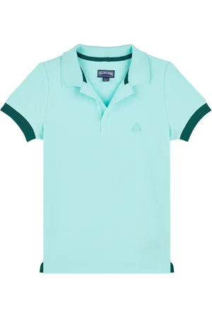 Vilebrequin Playera tipo polo con logo bordado