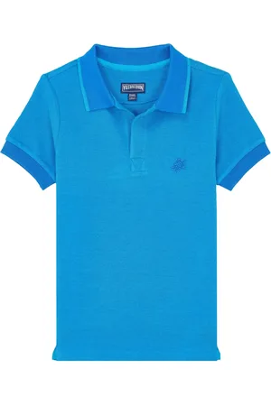 Vilebrequin Playera tipo polo con logo bordado